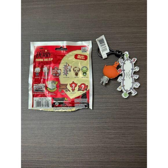 IT Welcome To Derry Figural Bag Clip Keychain - Lily's Bracelet - Picture 2 of 2
